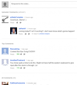 youtube comments after secret layout 271x300 Exposing Youtube’s New Design Changes: What’s Coming