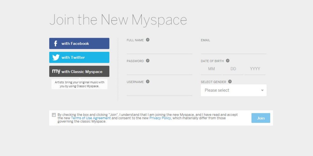 myspace login 1024x512 The New Myspace Review, BIGGER, BETTER and UNCUT!