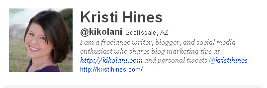 Kristi Hines Bio1 Kristi Hines Spills The Beans on Twitter Tools and Strategy