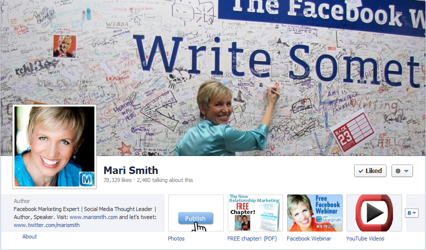 mari smith facebook page smile Learn From FB Hero Mari Smith: Facebook For Business 101