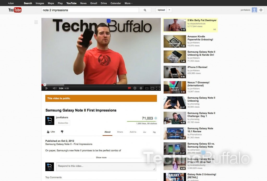 new youtube layout full top 2 1024x693 The New Youtube: A Nightmare REVEALED?