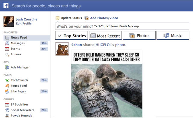 Facebook changes