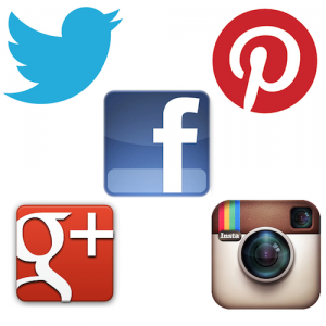 twitter facebook pinterest google instagram 300x300 10 Flaming Hot Social Media Stats For 2013